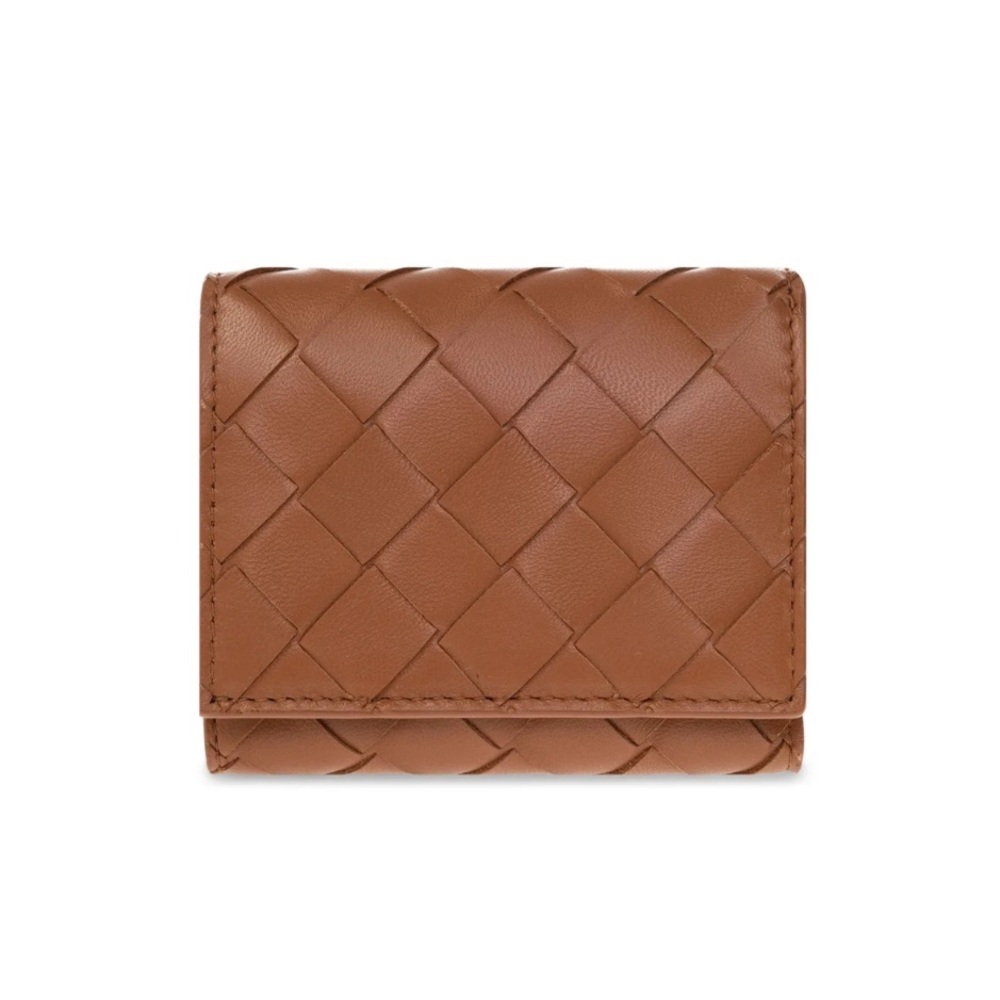 Bottega Veneta Intrecciato Tri-Fold Wallet